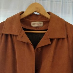 "Count Romi" UltraSuede  Mens Full Length  Coat